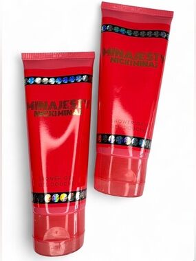 🆕 2 Nicki Minaj Minajesty Shower Gel Set 100mL New Discontinued